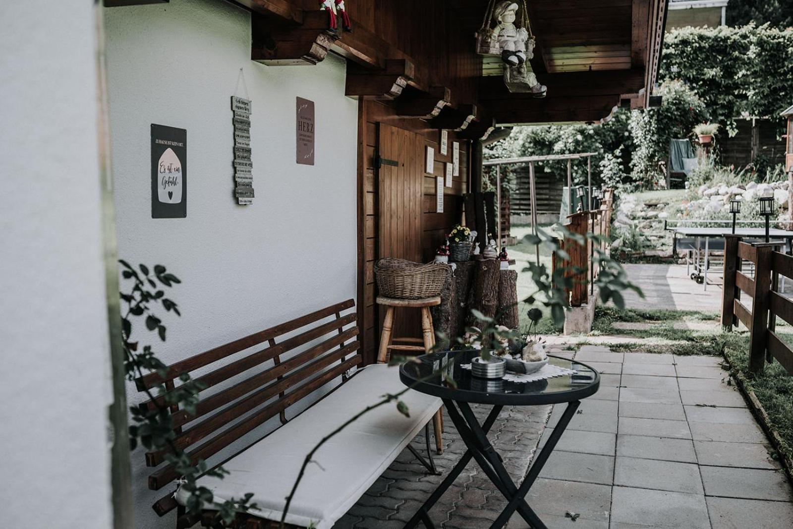 Gaestehaus Waldrand Garni Wiesing Bagian luar foto